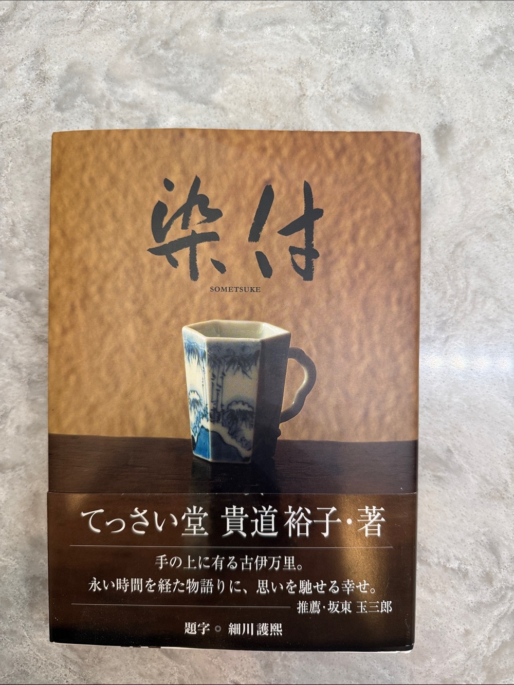 Sometsuke by Hiroko Kiddo, book of Blue and White Antique Japanese Porcelain.